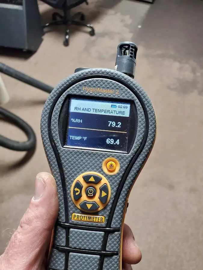 Moisture meter humidity assessment for Fire & Smoke Damage Restoration in Gilmer